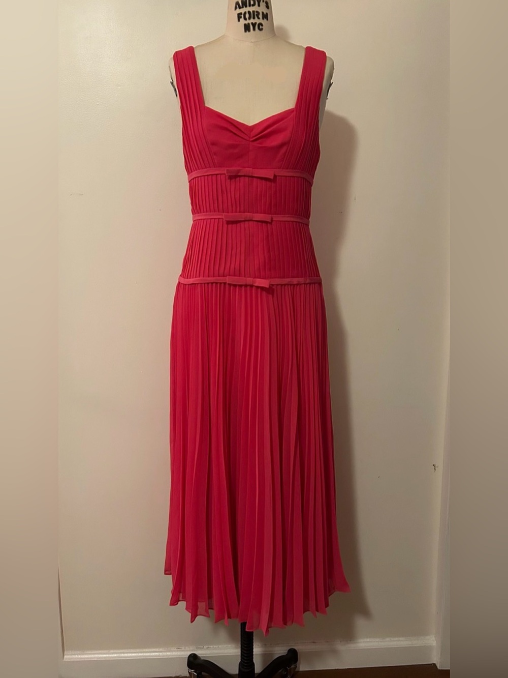 Fuchsia Jason Wu Collection pleated sundress